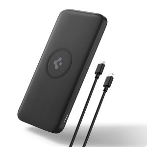 Spigen 2in1 10000 mAh Wireless Charging Power Bank 