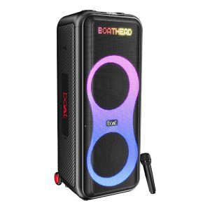 boAt PartyPal 600 Party Speaker | 220W Powerful Sound with Wireless Mic